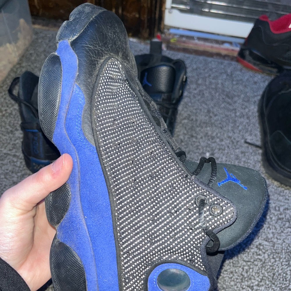 Black and Blue Athletic Sneakers